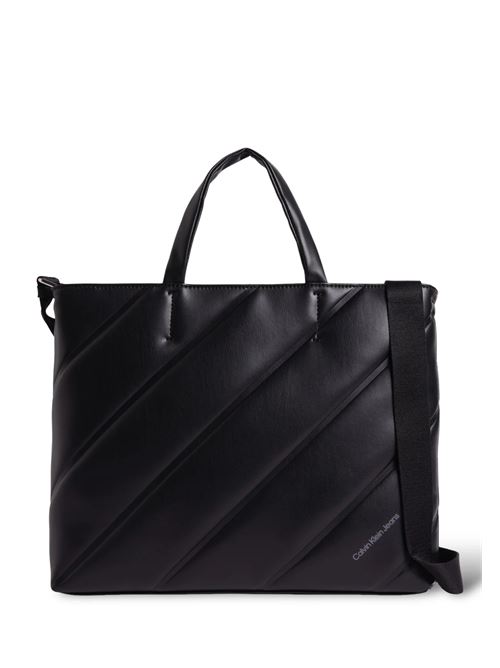 quilted mini slim tote26 CALVIN KLEIN JEANS | K60K611959BEH